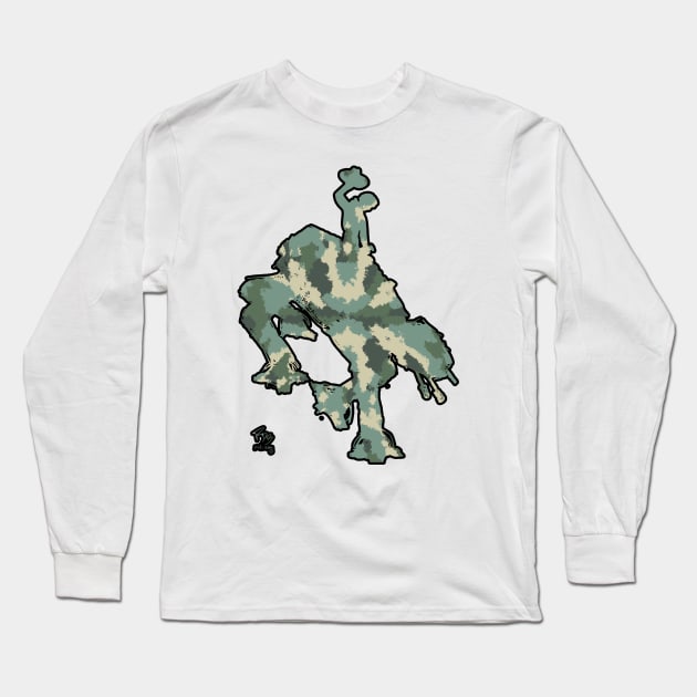 CAMØ DIVISION Long Sleeve T-Shirt by Yeti Ink ~ Yeti307